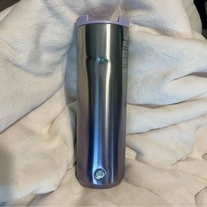 RARE Starbucks Spring 2023 Metal Purple
Teal Silver Ombre Insulated Tumbler 20oz